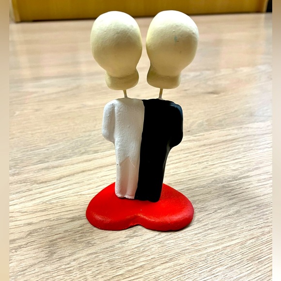 Brand New Gay Skull Wedding Cake Topper or Decoration - Picture 2 of 2